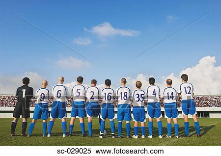 Stock Photography - Portrait of Soccer Team. Fotosearch