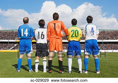 Stock Photo - Soccer Players. Fotosearch