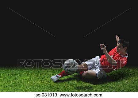 Stock Image - Soccer Player . Fotosearch