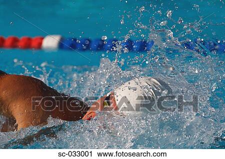 Young swimmer doing front crawl swimming stroke View Large Photo Image Stock Image - Young swimmer doing front crawl swimming stroke. Fotosearch