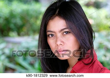 アジア 女性 インドネシア 東南アジア 写真館 イメージ館 K90 Fotosearch
