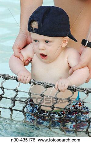 1 Year Old Boy in wading pool View Large Photo Image Stock Photograph - 1 Year Old Boy in wading pool. Fotosearch