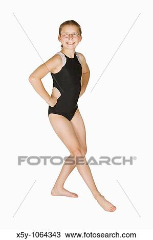 10 year old caucasian girl in gymnastics poses View Large Photo Image Stock Image - 10 year old caucasian girl in gymnastics poses. Fotosearch