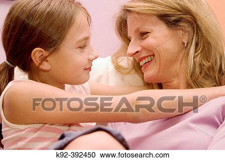 10 year old girl and her 44 year old mother View Large Photo Image Stock Image - 10 year old girl and her 44 year old mother. Fotosearch