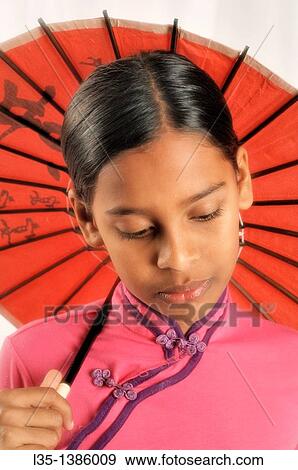 Stock Photo - 11 year old Indian girl. Fotosearch
