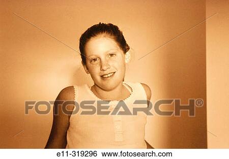 Stock Photograph - 12 years old girl. Fotosearch