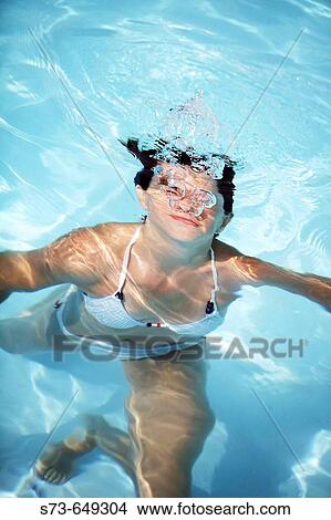 14 year old teengirl in swimming pool View Large Photo Image Picture - 14 year old teengirl in swimming pool. Fotosearch