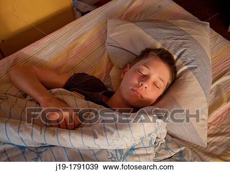 14 years is sleeping View Large Photo Image Stock Photo - 14 years is sleeping. Fotosearch