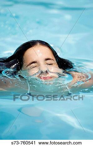 Stock Image - 15 year old girl. Fotosearch