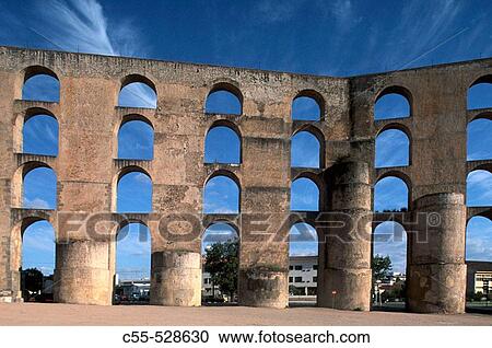 15th century aqueduct, Elvas. Alentejo, Portugal View Large Photo Image Stock Image - 15th century aqueduct, Elvas. Alentejo, Portugal. Fotosearch