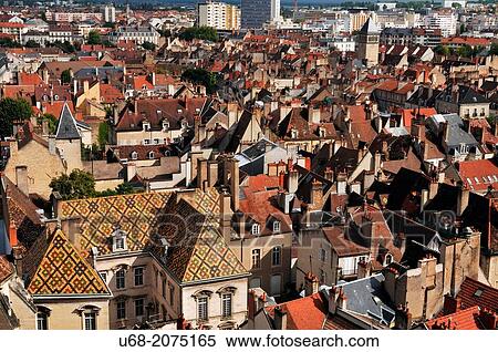 Stock Photography - 17th century H? tel de Vog??, Dijon, C? te d? Or, Burgundy, France. Fotosearch