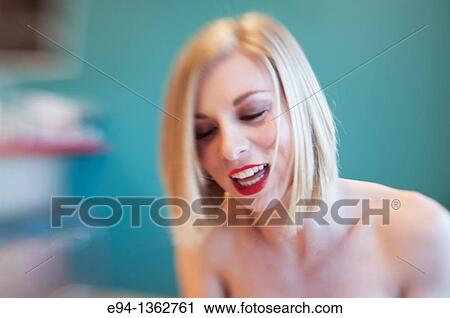 19 year old blond woman making a funny face. View Large Photo Image Stock Image - 19 year old blond woman making a funny face.. Fotosearch