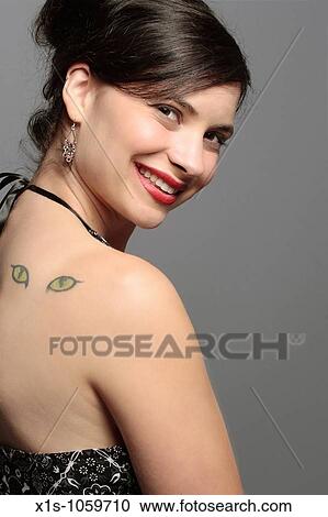 20-something Model with interesting tattoo View Large Photo Image Stock Image - 20-something Model with interesting tattoo. Fotosearch