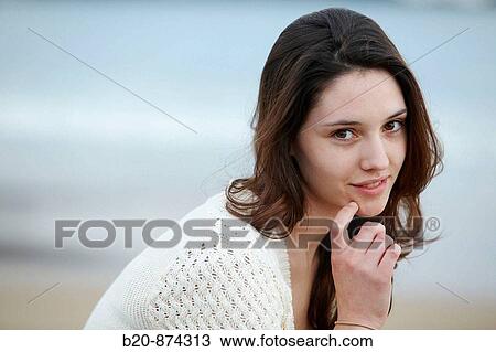 Stock Image - 20 year old girl. Fotosearch