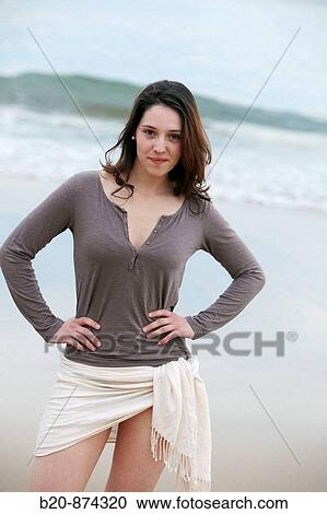 Stock Image - 20 year old girl. Fotosearch