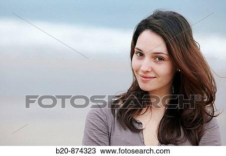 Stock Image - 20 year old girl. Fotosearch