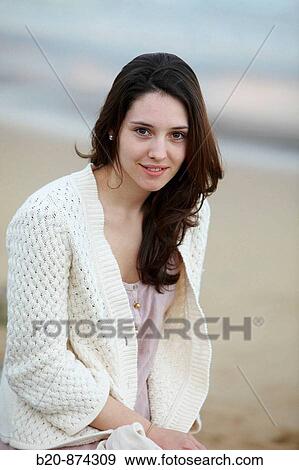 Stock Photo - 20 year old girl. Fotosearch
