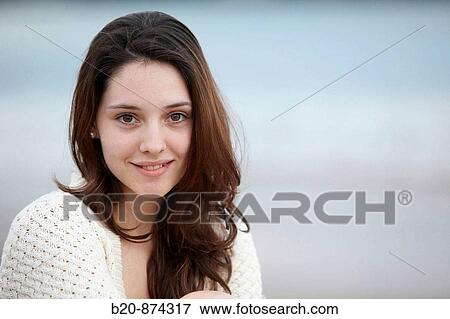 Stock Photo - 20 year old girl. Fotosearch