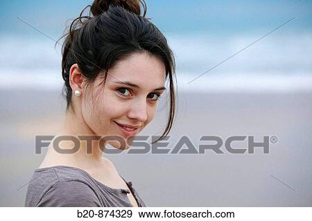 Stock Photo - 20 year old girl. Fotosearch