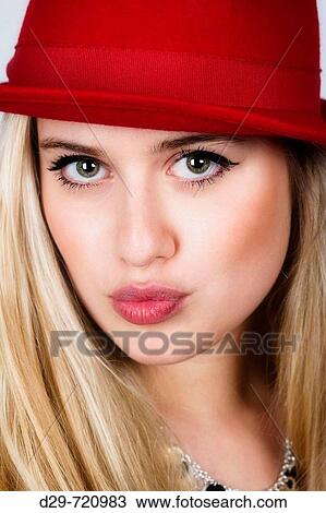 Stock Image - 20 year old woman. Fotosearch