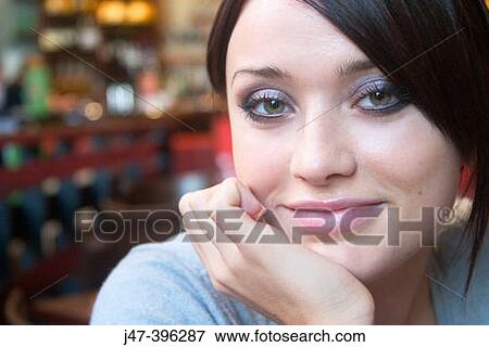 21 year old girl, close-up head shot, smiling into camera View Large Photo Image Stock Photo - 21 year old girl, close-up head shot, smiling into camera. Fotosearch