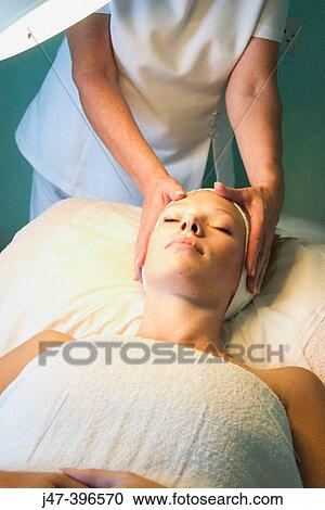21 year old woman having a head massage l at the beauty therapy salon View Large Photo Image Stock Image - 21 year old woman having a head massage l at the beauty therapy salon. Fotosearch