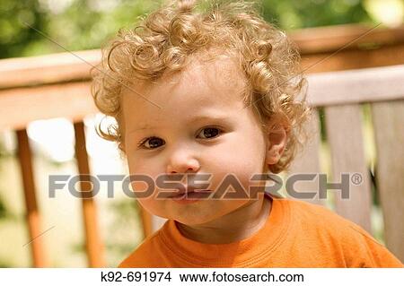 Picture - 22_month_old boy. Fotosearch