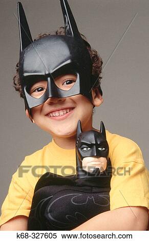 3 years old boy with batman mask View Large Photo Image Stock Photography - 3 years old boy with batman mask. Fotosearch
