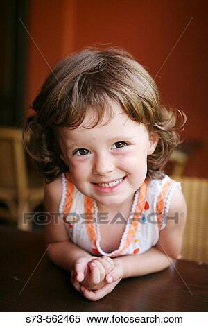 Stock Photography - 3 years old girl.. Fotosearch
