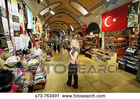 30 year old woman in the Grand Bazaar, Istanbul. Turkey View Large Photo Image Stock Image - 30 year old woman in the Grand Bazaar, Istanbul. Turkey. Fotosearch