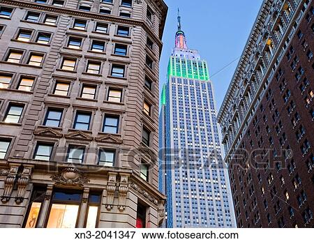34th street, Empire State Building, Midtown, Manhattan, New York, New York City, United States, USA View Large Photo Image Stock Photo - 34th street, Empire State Building, Midtown, Manhattan, New York, New York City, United States, USA. Fotosearch