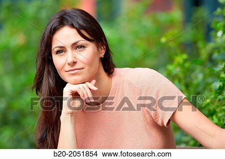 35 year old woman in a park. Donostia. San Sebastian. Gipuzkoa. Basque Country, Spain. View Large Photo Image Picture - 35 year old woman in a park. Donostia. San Sebastian. Gipuzkoa. Basque Country, Spain.. Fotosearch