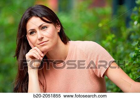 35 year old woman in a park. Donostia. San Sebastian. Gipuzkoa. Basque Country, Spain. View Large Photo Image Stock Photography - 35 year old woman in a park. Donostia. San Sebastian. Gipuzkoa. Basque Country, Spain.. Fotosearch