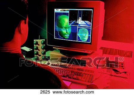 3D computer modelization View Large Photo Image Stock Photography - 3D computer modelization. Fotosearch