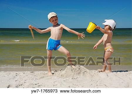 5 year old boy 3 year old girl on a Baltic Sea beach in Bialogora, Poland View Large Photo Image Stock Image - 5 year old boy 3 year old girl on a Baltic Sea beach in Bialogora, Poland. Fotosearch