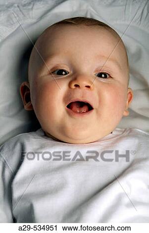 6 month old boy View Large Photo Image Stock Image - 6 month old boy. Fotosearch