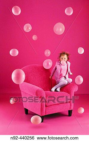 6 year old girl blowing bubbles View Large Photo Image Stock Photograph - 6 year old girl blowing bubbles. Fotosearch
