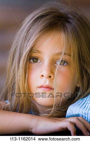 6-year old girl portrait View Large Photo Image Picture - 6-year old girl portrait. Fotosearch