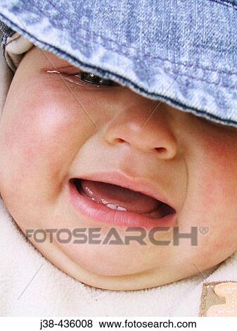 8 month old baby boy crying View Large Photo Image Stock Photo - 8 month old baby boy crying. Fotosearch