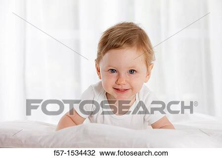 8 month old baby boy View Large Photo Image Stock Image - 8 month old baby boy. Fotosearch