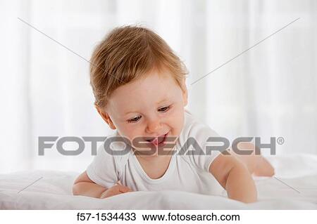 8 month old baby boy View Large Photo Image Stock Image - 8 month old baby boy. Fotosearch