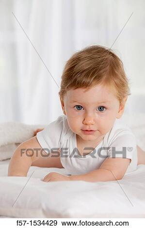 8 month old baby boy View Large Photo Image Stock Photo - 8 month old baby boy. Fotosearch