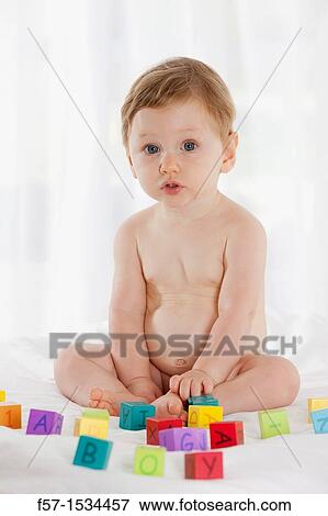 8 month old baby boy View Large Photo Image Stock Photo - 8 month old baby boy. Fotosearch