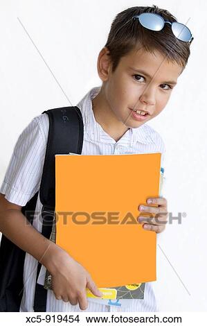 8 years old boy View Large Photo Image Picture - 8 years old boy. Fotosearch