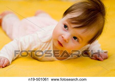 9 months girl View Large Photo Image Stock Image - 9 months girl. Fotosearch