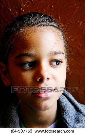 9-year-old biracial girl View Large Photo Image Stock Image - 9-year-old biracial girl. Fotosearch