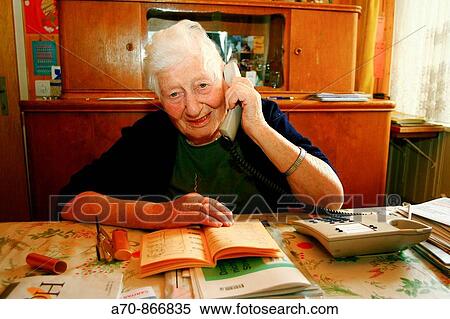 90 year old woman using telephone. Switzerland View Large Photo Image Stock Photography - 90 year old woman using telephone. Switzerland. Fotosearch