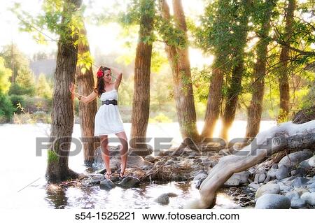 A beautiful young caucasian woman outdoors in Spokane, Washington, USA, by the Spokane River. View Large Photo Image Stock Image - A beautiful young caucasian woman outdoors in Spokane, Washington, USA, by the Spokane River.. Fotosearch