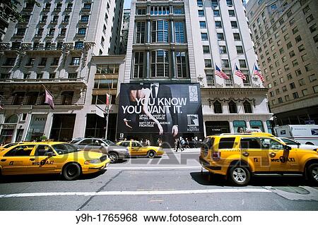 A billboard advertising vacant retail space on Fifth Avenue in New York in the former Takashimaya department store View Large Photo Image Stock Photo - A billboard advertising vacant retail space on Fifth Avenue in New York in the former Takashimaya department store. Fotosearch