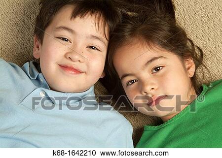 a brother and sister View Large Photo Image Stock Image - a brother and sister. Fotosearch